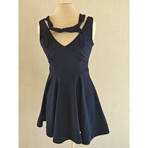 B Darlin Blue Dress Size 7/8